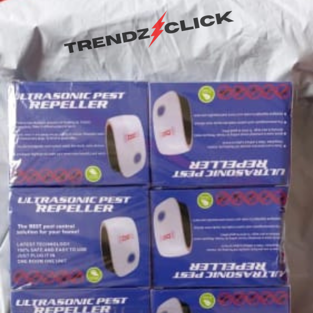 Repelente Ultrasónico - “Plagas fuera, familia segura”